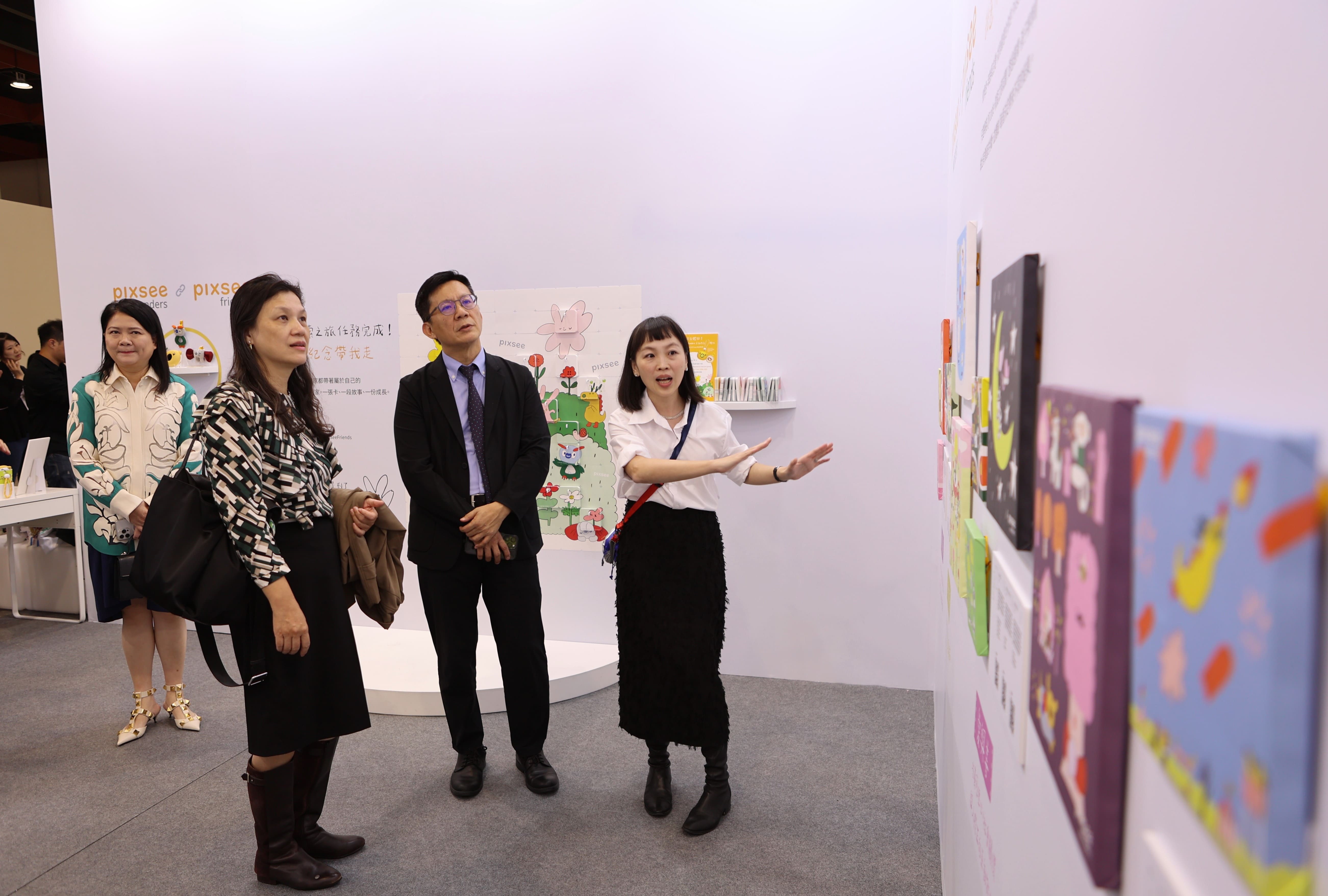 ART TAIPEI 2025 藝術教育日教育部張廖萬堅政務次長參訪